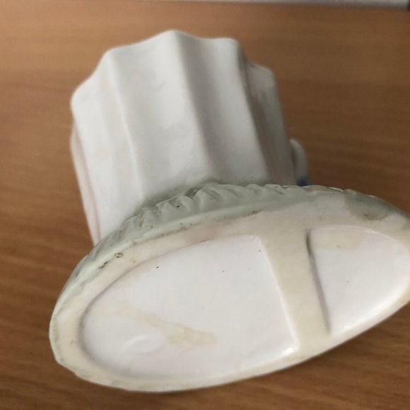 2 porcelain goose geese planters small decoration - Picture 8 of 9